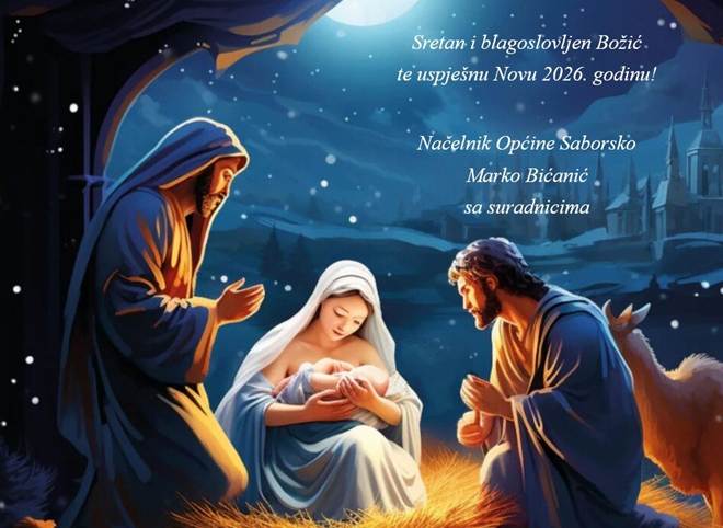 Sretan Božić i nova 2026. godina!