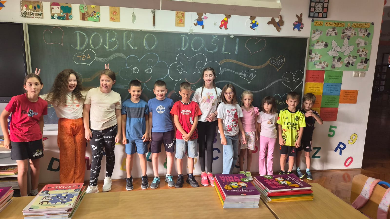 Prvi dan nove školske godine u Saborskom